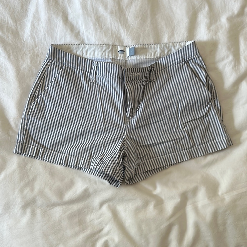 Old Navy pinstripe casual shorts